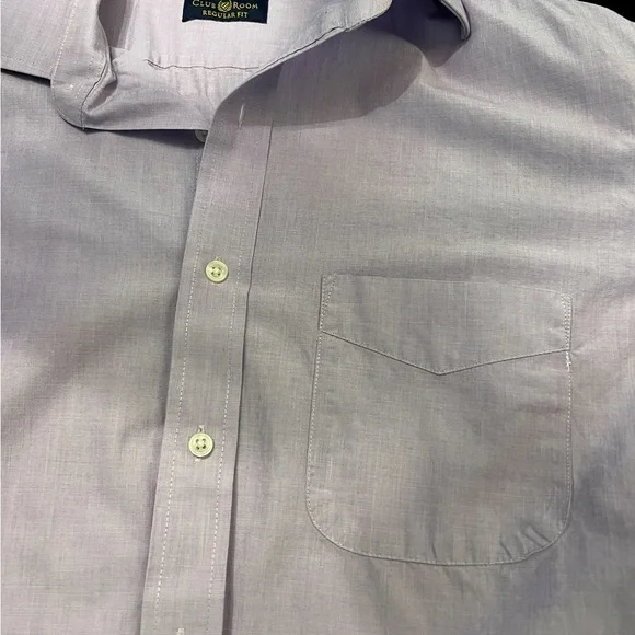 Men’s Club Room Long Sleeve Shirt- Size 16 32/33 - Picture 5 of 6